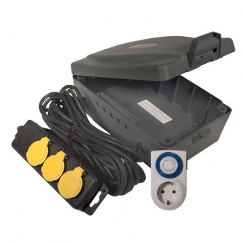 lightmaXX Safety Box for Outdoor Multisocket x3 купить