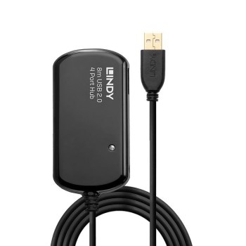 Lindy USB 2.0 Active Extension Hub Pro 8 m купить