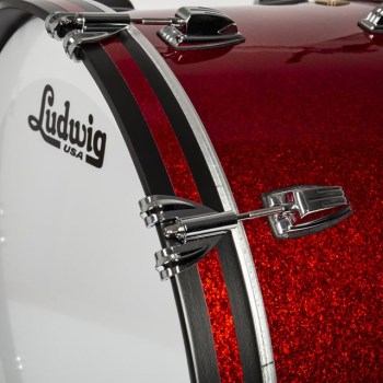 Ludwig Classic Maple Fab Shell Set Red Sparkle купить