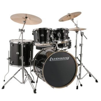 Ludwig Evolution Rock Drum Set Black Sparkle купить