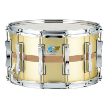 Ludwig Slotted Coliseum Snare LS1284, 14"x8", Brushed Gold купить