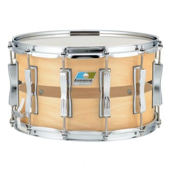 Ludwig Slotted Coliseum Snare LS1284, 14"x8", Maple Satin купить