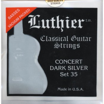 Luthier Concert Dark Silver #35 Medium/Hard Tension купить