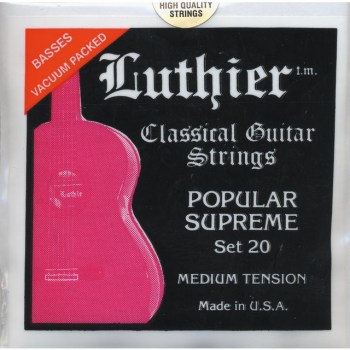 Luthier Popular Supreme #20 Medium Tension купить