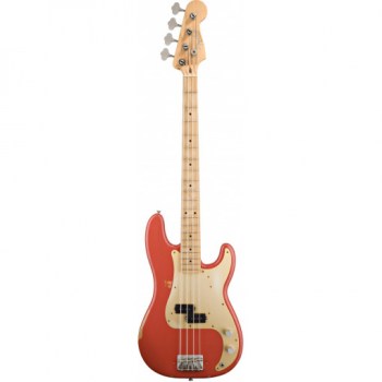 Fender Road Worn `50s Precision Bass, Maple Fingerboard, Fiesta Red купить