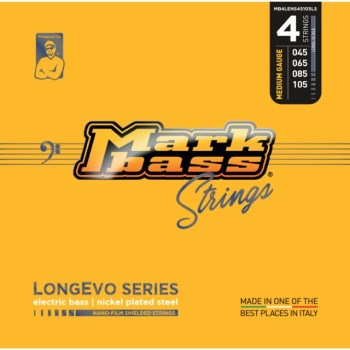 Markbass Longevo Series Strings 4s 45-105 Nickel Plated Steel купить