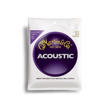 Martin Guitars A-Guitar Strings 11-52 M175 Bronze купить