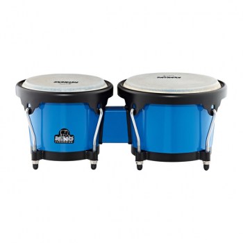 Meinl ABS Bongo Plus NINO17B-BK, 6.5"+7.5", Blue, Black HW купить