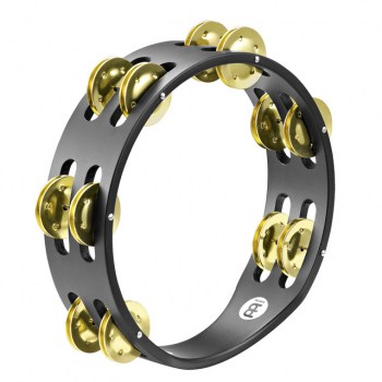 Meinl Compact Tambourine CTA2B-BK, Double Row, Brass купить