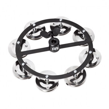 Meinl HiHat Tambourine HTHH1BK, Metal, Steel Jingles,SingleRow купить