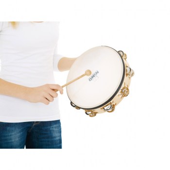 Meinl Headed Tambourine NINO25, steel jingles, single-rowed купить