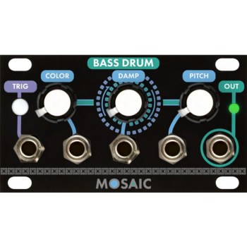 Mosaic Bass Drum black купить