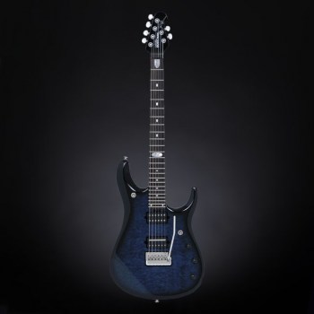 Music Man John Petrucci BFR 6 Piezo BBB Bahama Blue Burst, Case купить