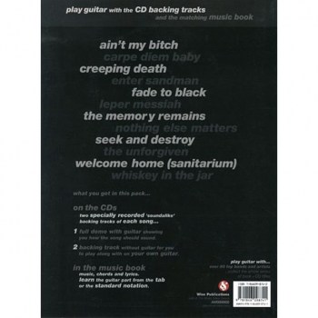 Music Sales PGW Metallica - Best Of TAB and Playalong CD купить