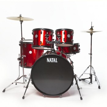 Natal EVO Drumset Studio, incl. HW, Red купить