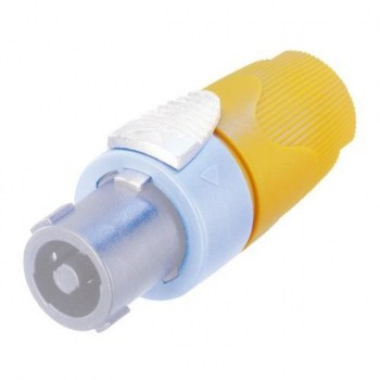 Neutrik NL4FX-4 Speakon CableConnector 4-pole, yellow купить