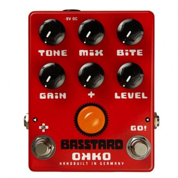 OKKO Guitar Effects Basstard Bass Overdrive купить