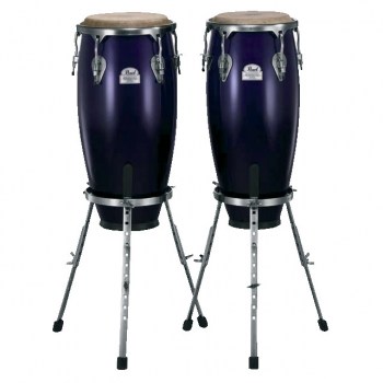 Pearl Primero Pro CongaSet PWC-302DX 11 3/4"&12 1/2", Midnight Fade купить