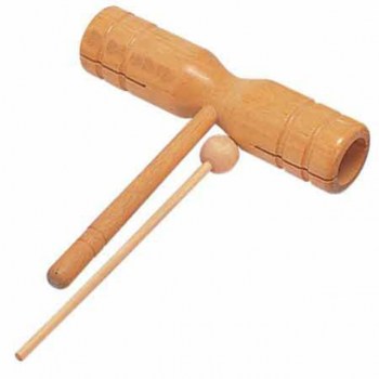 Percussion Plus PP253 Wood Block, two tone, incl. Beater купить