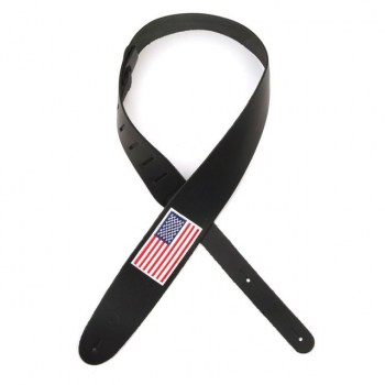 Planet Waves Guitar Strap 25PL01 US Flag Icon Leather Collection купить