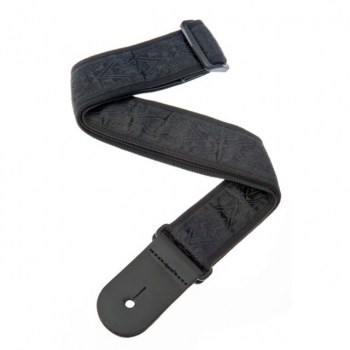 Planet Waves Woven Guitar Strap, Black Sati n купить