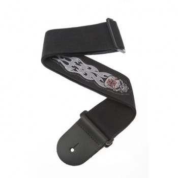 Planet Waves Guitar Strap Patch Strap 64P03, Grey Tribal Skulls купить