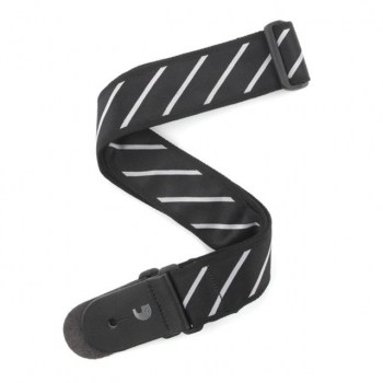 Planet Waves Guitar Strap T20W1409 Tie Stripes, Black/Grey купить