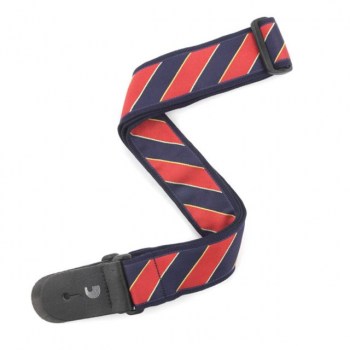 Planet Waves Guitar Strap T20W1410 Tie Stripes, Blue/Red купить