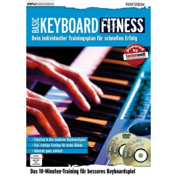 PPV Medien Basic Keyboard Fitness Detlef Godicke, Buch, CD, DVD купить