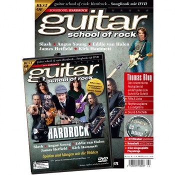 PPV Medien guitar school of rock: Hard Rock Songbook mit DVD купить