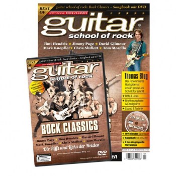 PPV Medien guitar school of rock: Rock Classics Songbook mit DVD купить