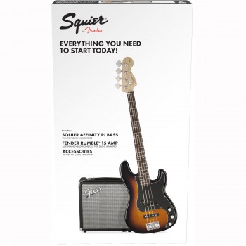 Fender Squier Pk Pj Bass R15v3 Bsb 230v Eu купить