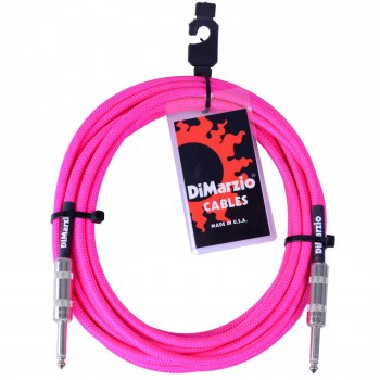 Dimarzio Instrument Cable 18` NEON PINK EP1718SSPK купить