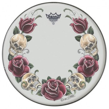 Remo Tattoo Skyn 13", Rock and Roses купить