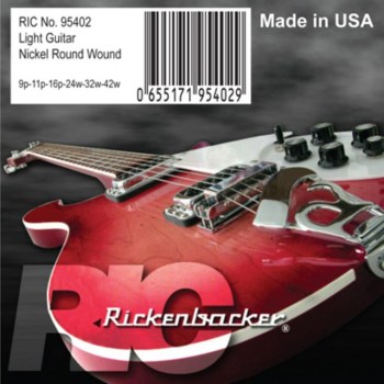 Rickenbacker E-Guitar Strings 09-42 Nickel, 95402 купить