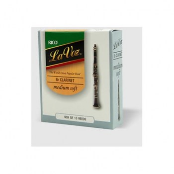 Rico La Voz Bohm Bb-Clarinet Reeds "Soft" Box of 10 купить