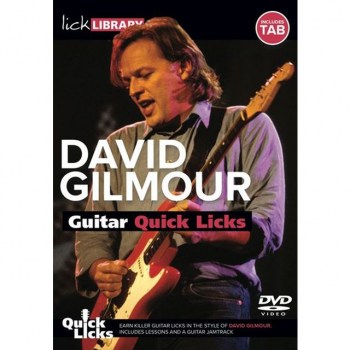 Roadrock International David Gilmour: Guitar Quick Licks, DVD купить