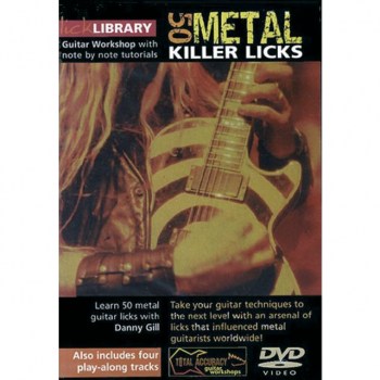 Roadrock International Lick Library: 50 Metal Killer Licks DVD купить