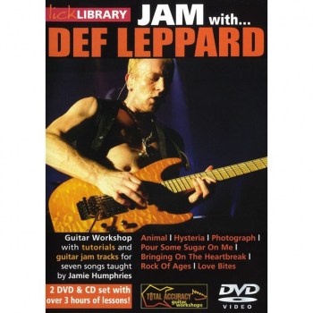 Roadrock International Lick Library: Jam With Def Leppard DVD, CD купить