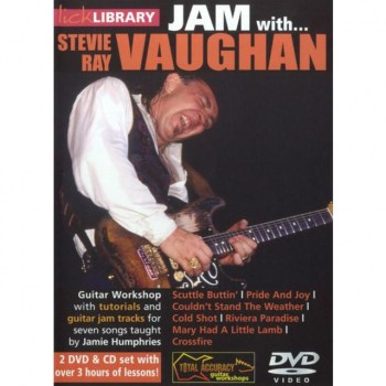 Roadrock International Lick Library: Jam With Stevie Ray Vaughan DVD, CD купить