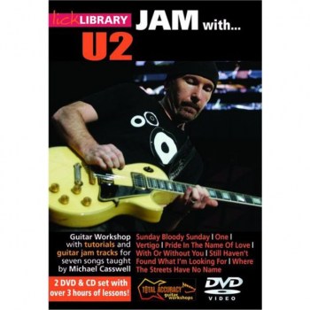 Roadrock International Lick Library: Jam With U2 DVD, CD купить