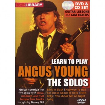 Roadrock International Lick Library: Learn To Play Angus Young - The Solos DVD купить