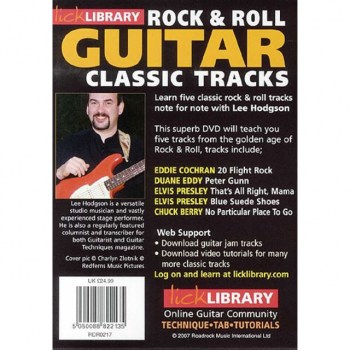 Roadrock International Lick Library: Learn To Play Classic Rock And Roll Tracks 2 DVD купить