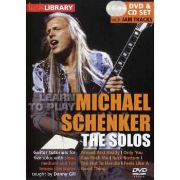 Roadrock International Lick Library: Learn To Play Michael Schenker - The Solos DVD купить