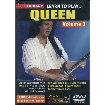 Roadrock International Lick Library: Learn To Play Queen 2 DVD купить