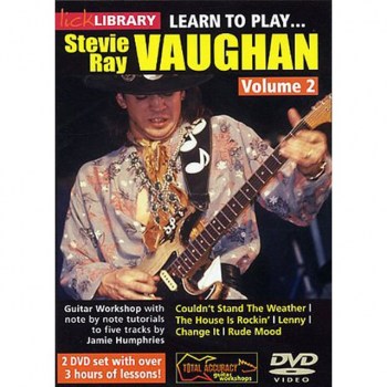 Roadrock International Lick library - S R Vaughan 2 Learn to play (Guitar), DVD купить