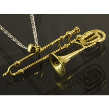 Rockys Pendant Trombone gold plated купить