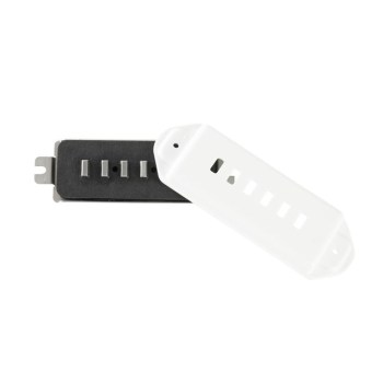 Roswell Pickups P90 Staple Dogear Neck White купить