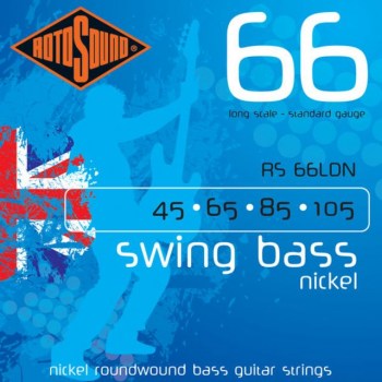 Rotosound Bass Strings RS66LDN 45-105 Swing Bass 66, Nickel купить