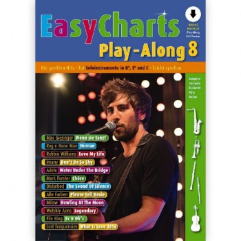 Schott Music Easy Charts 8 Play-Along купить